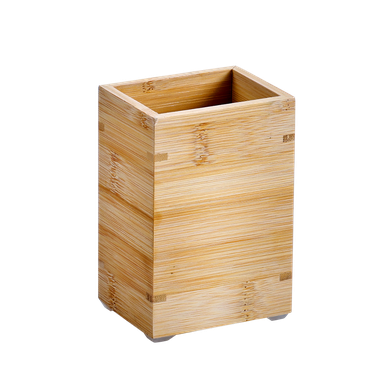 Kesper, bambusowy kubek na szczotki, 8-6-12 cm