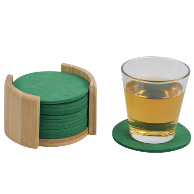 Kesper, podkładki pod szklanki, filc, 12 szt.