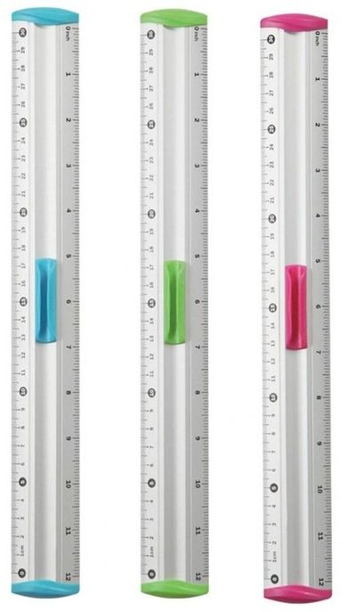 Keyroad, linijka z uchwytem, Measure Clip, 30 cm