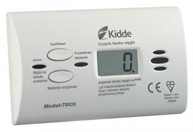 Kidde, 7DCO, czujnik czadu