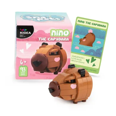 Kidea, Snapets, klocki, brązowa kapibara, 93 elementy