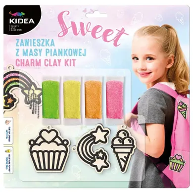 Kidea, Sweet, zawieszka z masy piankowej, 4 kolory