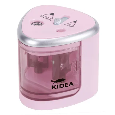 Kidea, temperówka elektryczna podwójna, różowa