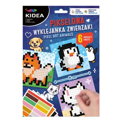 Kidea, Zwierzaki, pikselowa wyklejanka