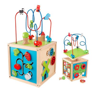 KidKraft, Zabawka drewniana, Kostka edukacyjna dla dzieci
