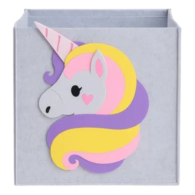 Kids Collection, Molki, filcowy pojemnik na zabawki, 30-30-30 cm