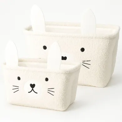 Kids Collection, Nimi, pluszowe koszyki na zabawki, 2 szt.