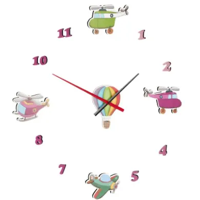 Kids Collection, zegar Diy do pokoju dziecka, Vib