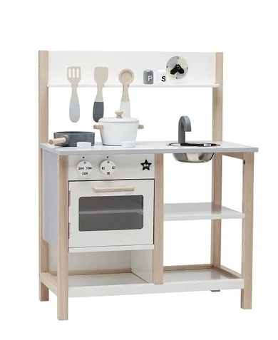Kid's Concept, Kid's Hub, drewniana kuchnia dla dzieci