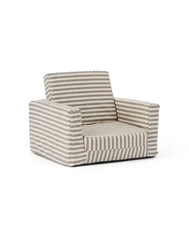 Kid's Concept, składany fotel w paski