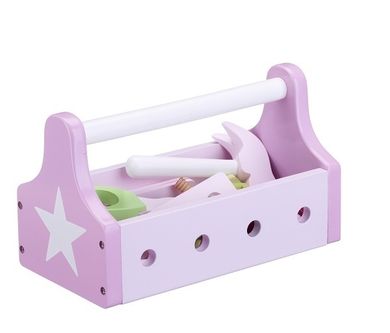 Kids Concept, Skrzynka na narzędzia, różowa