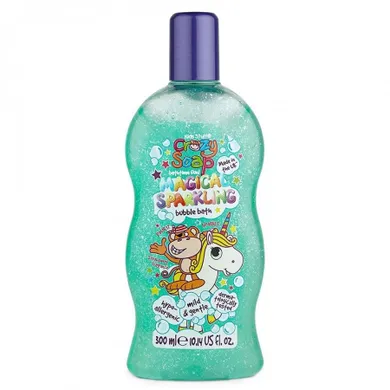 Kids Stuff Crazy, Magical Sparkling Bubble Bath, musujący płyn do kąpieli z brokatem, 300 ml