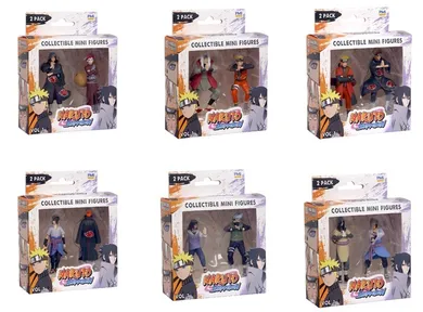 Kids World, Naruto, Shippuden, figurka kolekcjonerska, 2 szt,