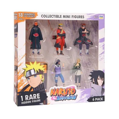 Kids World, Naruto Shippuden, figurki, 6 szt.