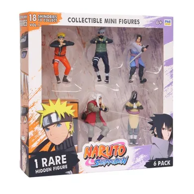 Kids World, Naruto Shippuden, figurki, 6 szt.