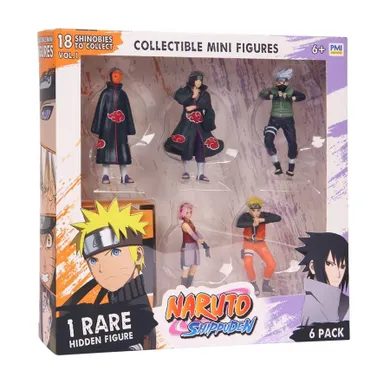 Kids World, Naruto Shippuden, figurki, 6 szt.