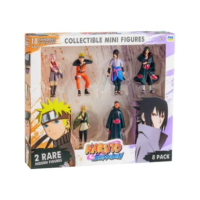 Kids World, Naruto Shippuden, figurki, 8 szt.