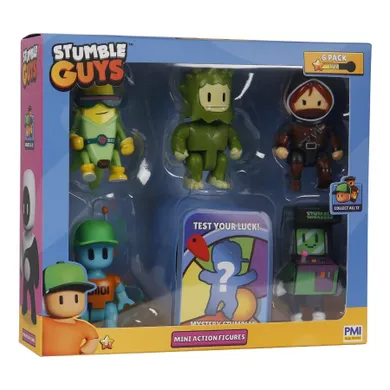 Kids World, Stumble Guys, mini figurki, 6 szt.