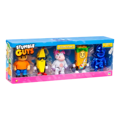 Kids World, Stumble Guys, Mr. Stumble, Banana Guy, Sprinkles, Ceriel Killer, zestaw figurek, 5 szt.