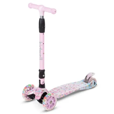 Kidwell, Vento, hulajnoga 3-kołowa, balansowa, różowa