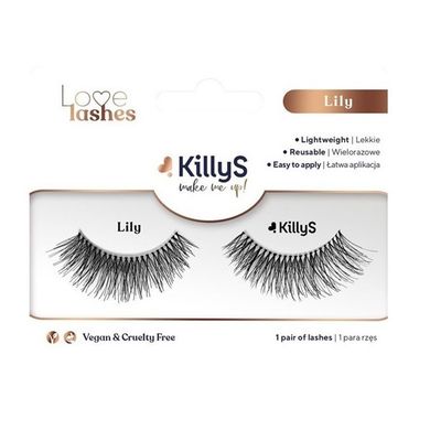 KillyS, Make Me Up! Love Lashes, sztuczne rzęsy na pasku, Lily