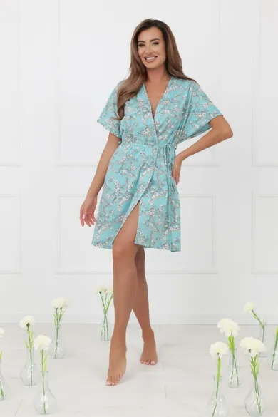 Kimono damskie, niebieskie, Hikari, Italian Fashion