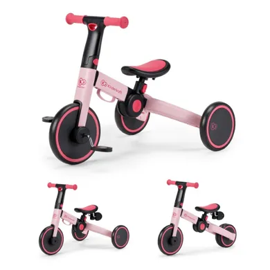 Kinderkraft, 4TRIKE, rowerek trójkołowy, Candy Pink