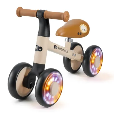 Kinderkraft, Cutie Flash, rowerek biegowy, Beige