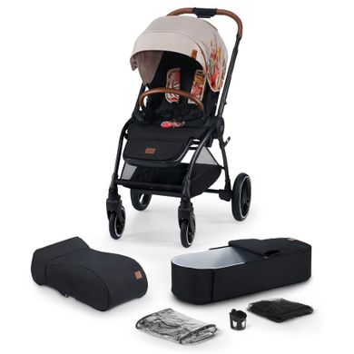 Kinderkraft, Evolution Cocoon, wózek wielofunkcyjny 2w1, Bird