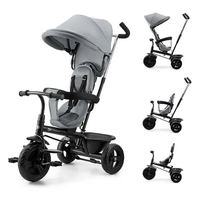 Kinderkraft, Freeway 2, rowerek trójkołowy, Grey