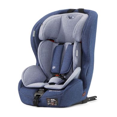 Kinderkraft, Safety-Fix, fotelik samochodowy, 9-36 kg, granatowy