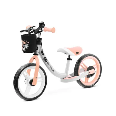 Kinderkraft, Space 2021, rowerek biegowy, Peach Coral
