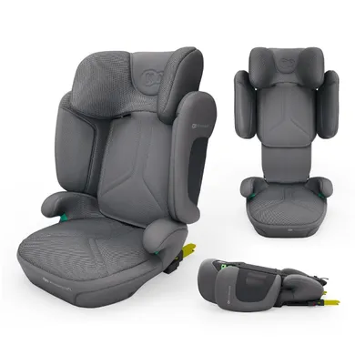 Kinderkraft, XPAND 2 PRO, i-Size, fotelik samochodowy, rocket grey, 100-150 cm