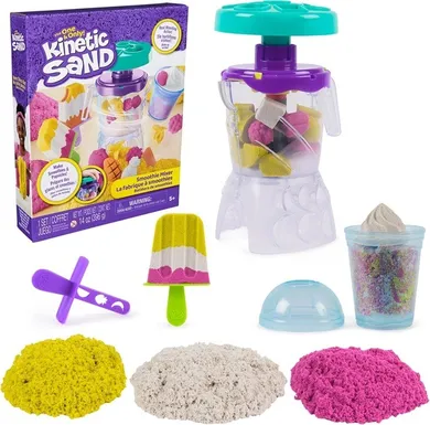 Kinetic Sand, Smoothie Blender, piasek kinetyczny z akcesoriami