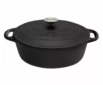 Kinghoff, brytfanna żeliwna, 33 cm, 6,2l