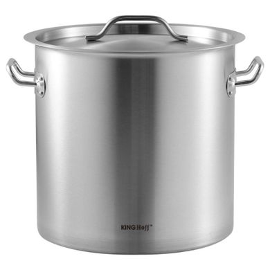 Kinghoff, garnek gastronomiczny z pokrywą, stalowy, 17l, KH-1961