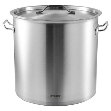 Kinghoff, garnek gastronomiczny z pokrywą, stalowy, 36l, KH-1965