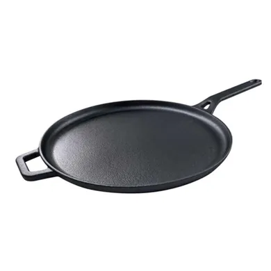 Kinghoff, patelnia żeliwna do naleśników pizzy, 29 cm