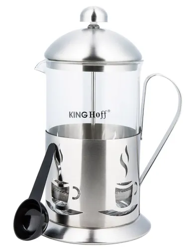 Kinghoff, zaparzacz do herbaty z dociskiem, french press, 800ml