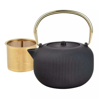 Kinghoff, zaparzacz żeliwny imbryk z filtrem, 1l