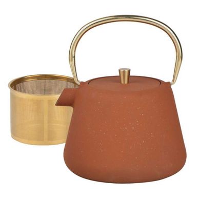 Kinghoff, zaparzacz żeliwny imbryk z filtrem, 1l