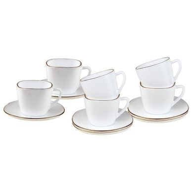 Kinghoff, zestaw kawowy, 6 filiżanek ze spodeczkami, KH-1930