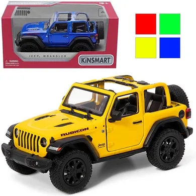 Kinsmart, Jeep Wrangler Open Top, model pojazdu, 1:34