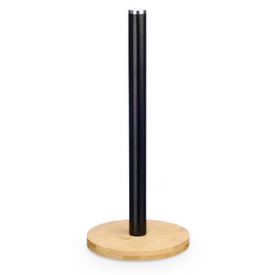 Kinvara, stojak na ręczniki papierowe, z bambusową podstawką, 34 cm
