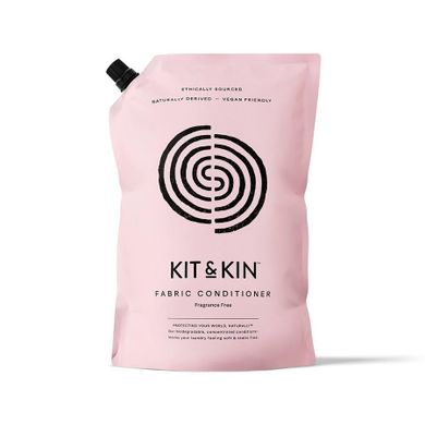 Kit & Kin, naturalny płyn do płukania tkanin, bezzapachowy, 1l