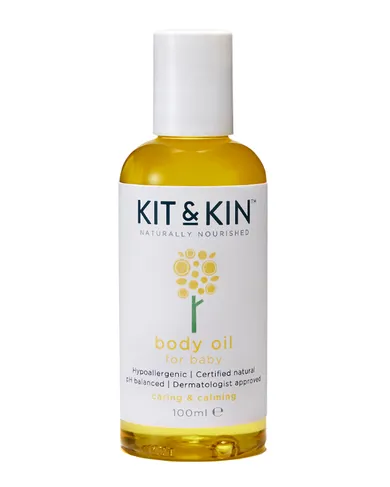 Kit & Kin, organiczny olejek łagodzący dla maluszka, 100 ml