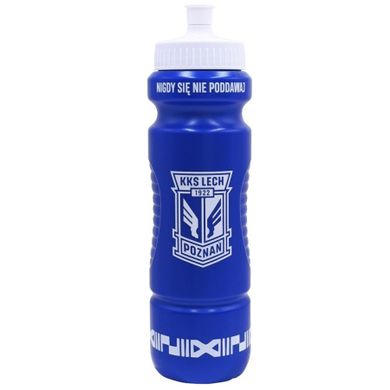 KKS Lech, bidon, Kolejorz, czarny, 600 ml
