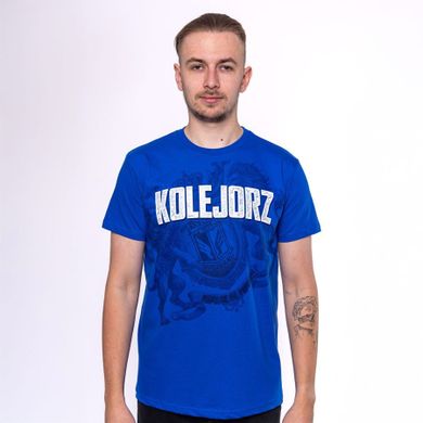 KKS Lech, koszulka, Kolejorz Lwy, niebieska, rozmiar XL