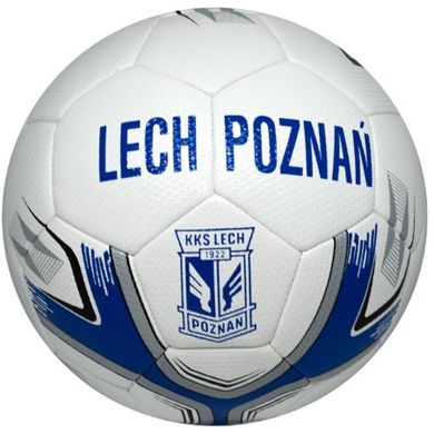 KKS Lech, piłka, Lech Poznań Pro 4, biała, rozmiar 4