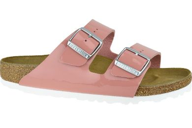 Klapki damskie, różowe, Birkenstock Arizona BF SFB